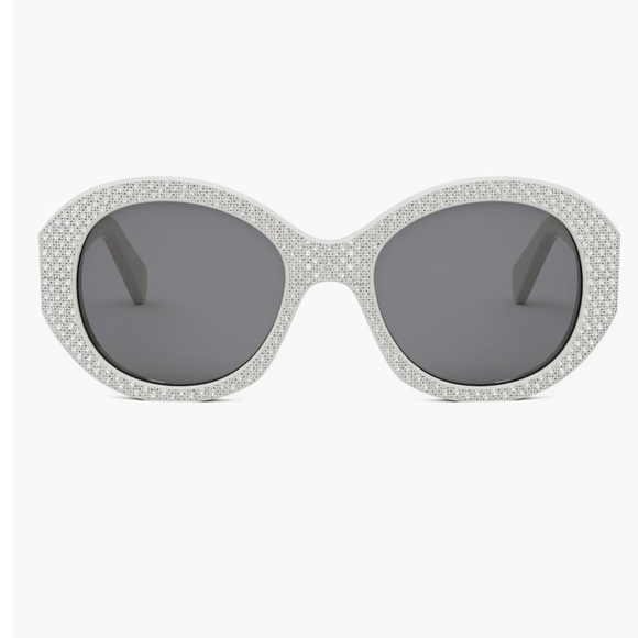 🆕 Celine Rhinestone Sunglasses NWT Authentic Luxury Statement - Picture 2 of 10